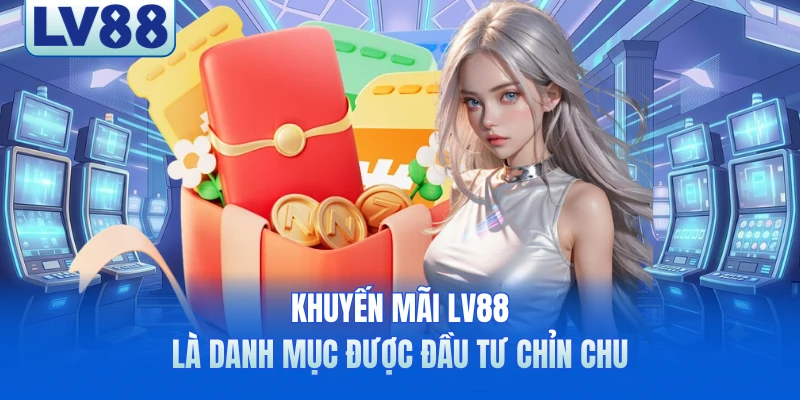 Khuyến mãi LV88 là danh mục được đầu tư chỉn chu