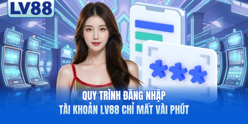 Quy trình đăng nhập tài khoản LV88 chỉ mất vài phút